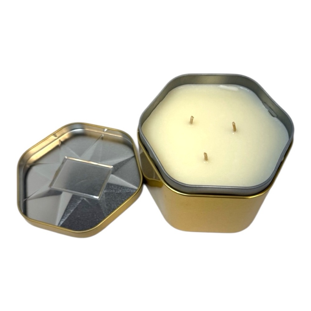Target Fireside Glow Scented Candle 3 Wick - Picture 3 of 8
